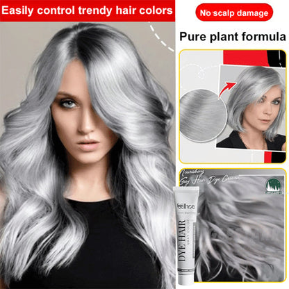 🍃Teinture pour cheveux gris à base de plantes pures et respectueuse de l'environnement