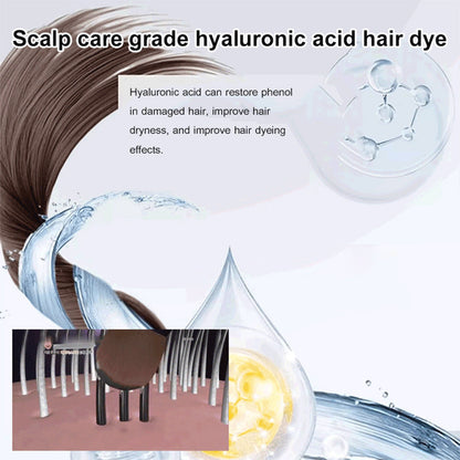 🍃Teinture pour cheveux gris à base de plantes pures et respectueuse de l'environnement