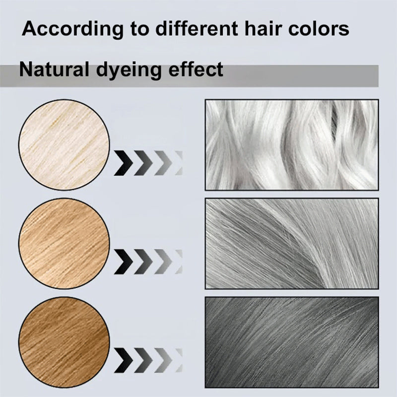 🍃Teinture pour cheveux gris à base de plantes pures et respectueuse de l'environnement