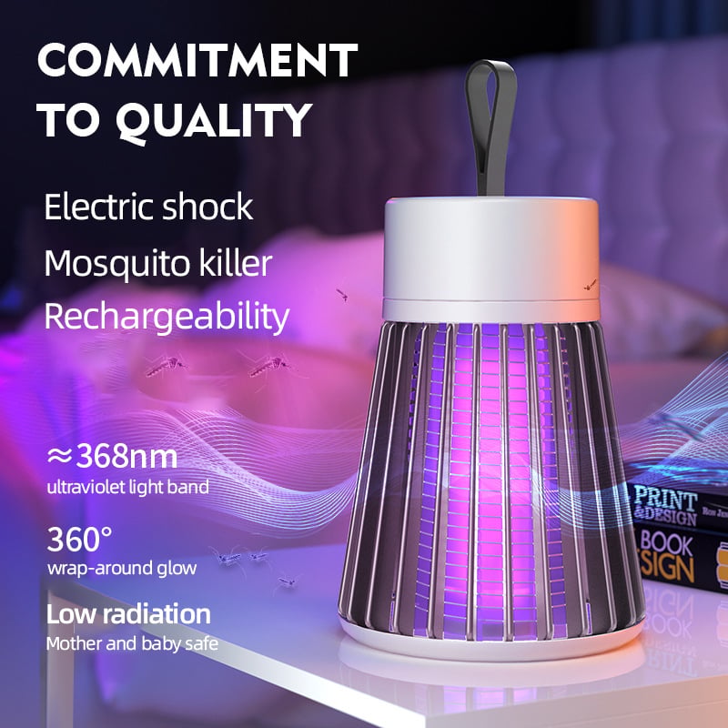 ✨Lampe anti-moustique rechargeable USB🚫🦟