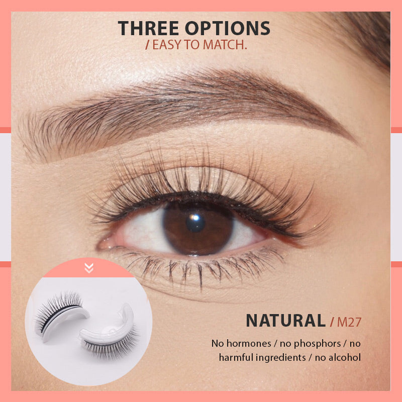 ✨👀 Cils auto - adhésifs imperméables et réutilisables