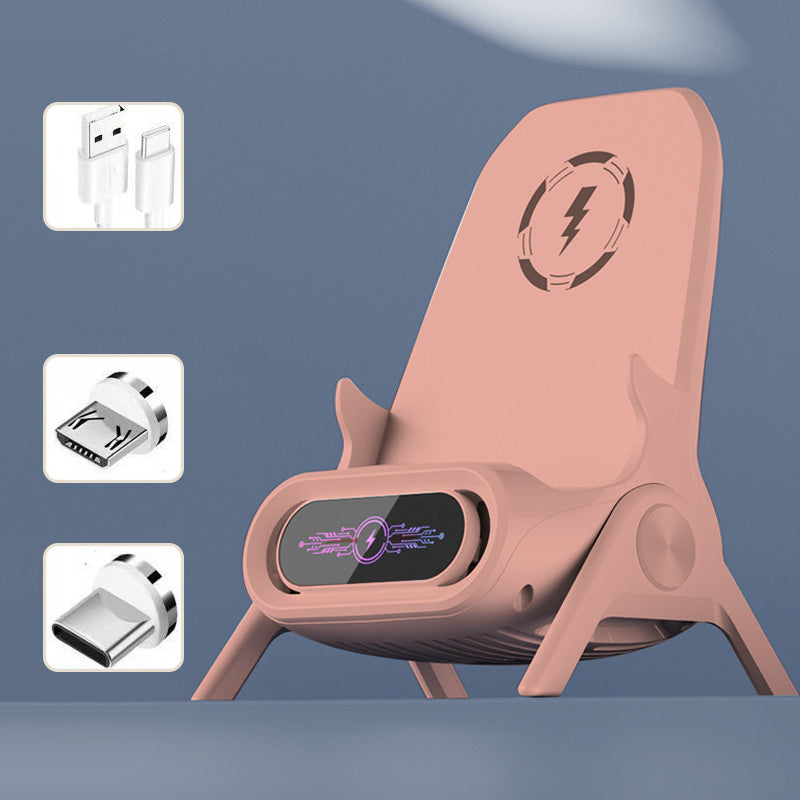 🔥 50 % DE RÉDUCTION 🎁 Support multifonctionnel sans fil avec chargeur rapide pour téléphone
