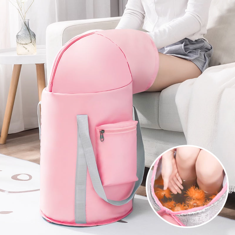 🔥 50% DE RÉDUCTION! 💦 BASSIN DE BAIN DE PIED PLIABLE - Confort Ergonomique, Léger et Portable, Idéal pour Détente et Soins des Pieds 🛁✨