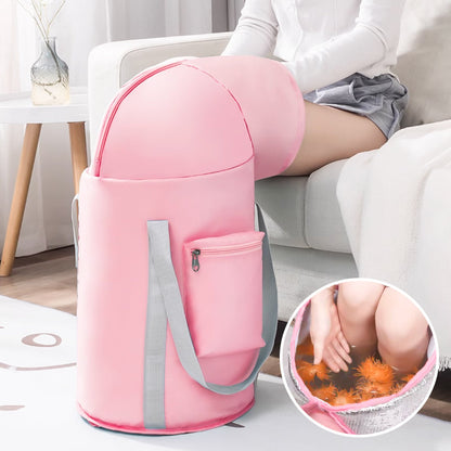 🔥 50% DE RÉDUCTION! 💦 BASSIN DE BAIN DE PIED PLIABLE - Confort Ergonomique, Léger et Portable, Idéal pour Détente et Soins des Pieds 🛁✨