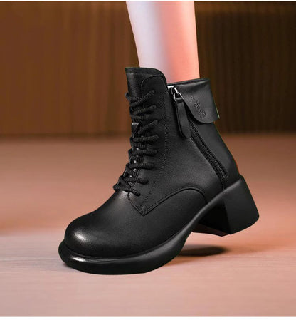 👢 60% DE RÉDUCTION ! 🎉 Bottes Femme Style Vintage – Élégantes, Confortables & Cuir Souple 🍂📦