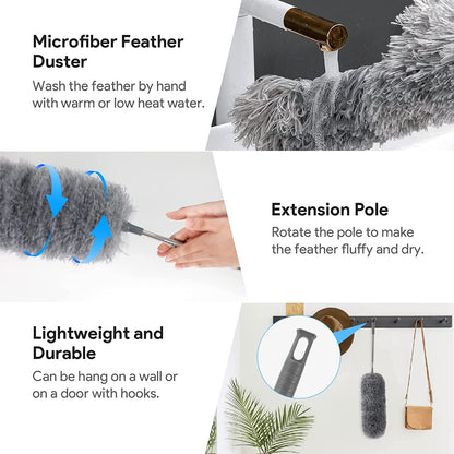 🔥Plumeau rétractable lavable en microfibre incurvé