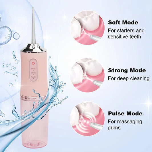 📢📢50 % DE RÉDUCTION !! ⏰🦷 Hydropulseur Dentaire Électrique à Impulsion – Nettoyage en Profondeur 💦 🎉