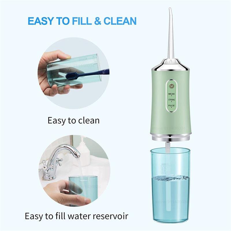 📢📢50 %  DE RÉDUCTION !! ⏰🦷 Hydropulseur Dentaire Électrique à Impulsion – Nettoyage en Profondeur 💦 🎉