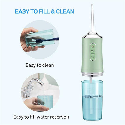 📢📢50 %  DE RÉDUCTION !! ⏰🦷 Hydropulseur Dentaire Électrique à Impulsion – Nettoyage en Profondeur 💦 🎉