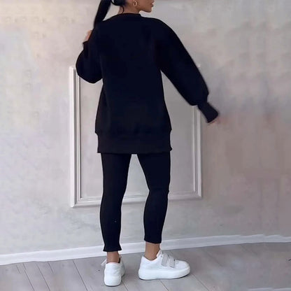 ✨Ensemble sweat-shirt et leggings décontractés pour femmes 2025(🔥50% de réduction)