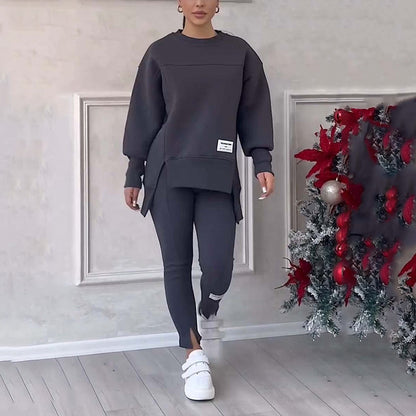 ✨Ensemble sweat-shirt et leggings décontractés pour femmes 2025(🔥50% de réduction)