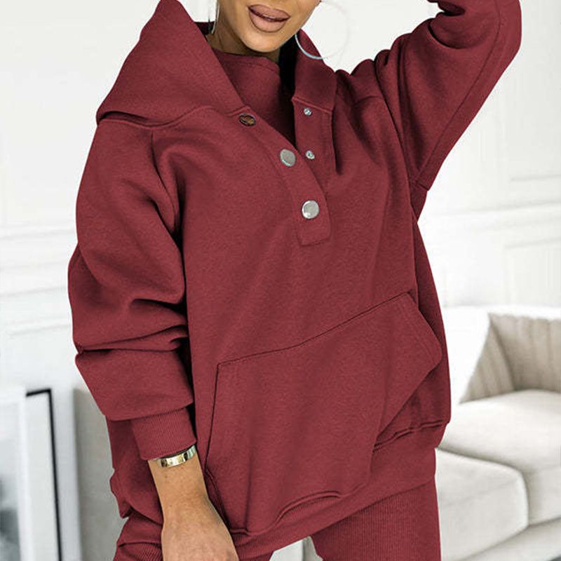 Ensemble 3 pièces pour femmes, pull à capuche, gilet Slim et pantalon, sport quotidien, 2025