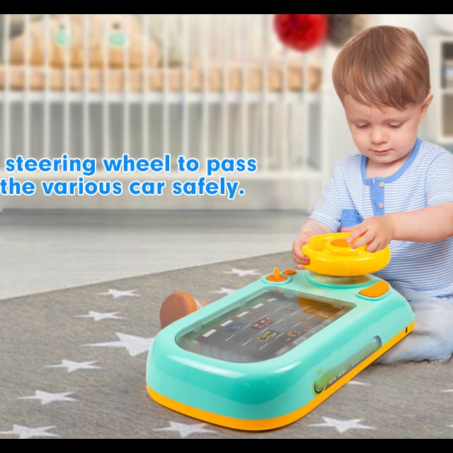 📢 50 % de réduction !!! Volant de conduite interactif pour enfants – sons, musique & jeu éducatif dès 3 ans ! 🎁🚗