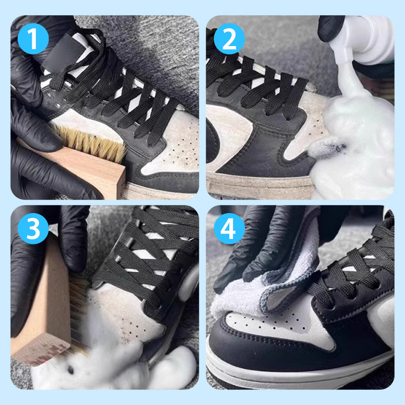 👟 Nettoyant multifonctionnel efficace & doux pour chaussures – Achetez-en 2, obtenez-en 1 GRATUIT ! ✨