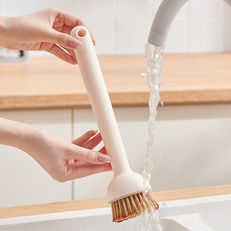 Ensemble de brosses à casseroles suspendues et rotatives