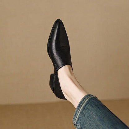 ✨ SOLDES D'AUTOMNE -50% 💕 Chaussures Femme Vintage à Bout Pointu Slip-On Douces