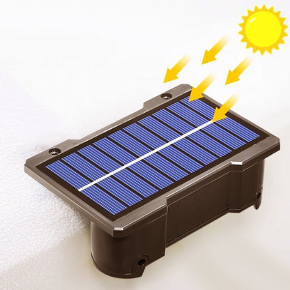 Lampes solaires étanches pour clôture – Décoration extérieure