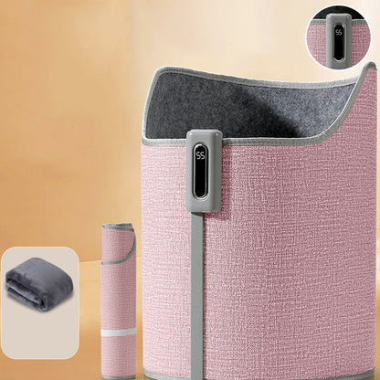 Chauffe-genoux et pieds portable et confortable pour la maison et le bureau