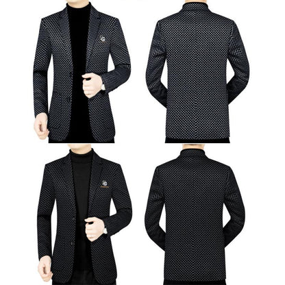 Veste de Costume Décontractée à Coupe Ajustée pour Hommes🔥livraison gratuite 🛫
