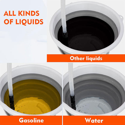 🚀 Nouveauté 2026 | Pompe de Transfert Électrique Portable | Usage Multiple Eau/Carburant 💦【Promo -50%】