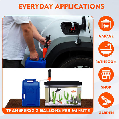 🚀 Nouveauté 2026 | Pompe de Transfert Électrique Portable | Usage Multiple Eau/Carburant 💦【Promo -50%】