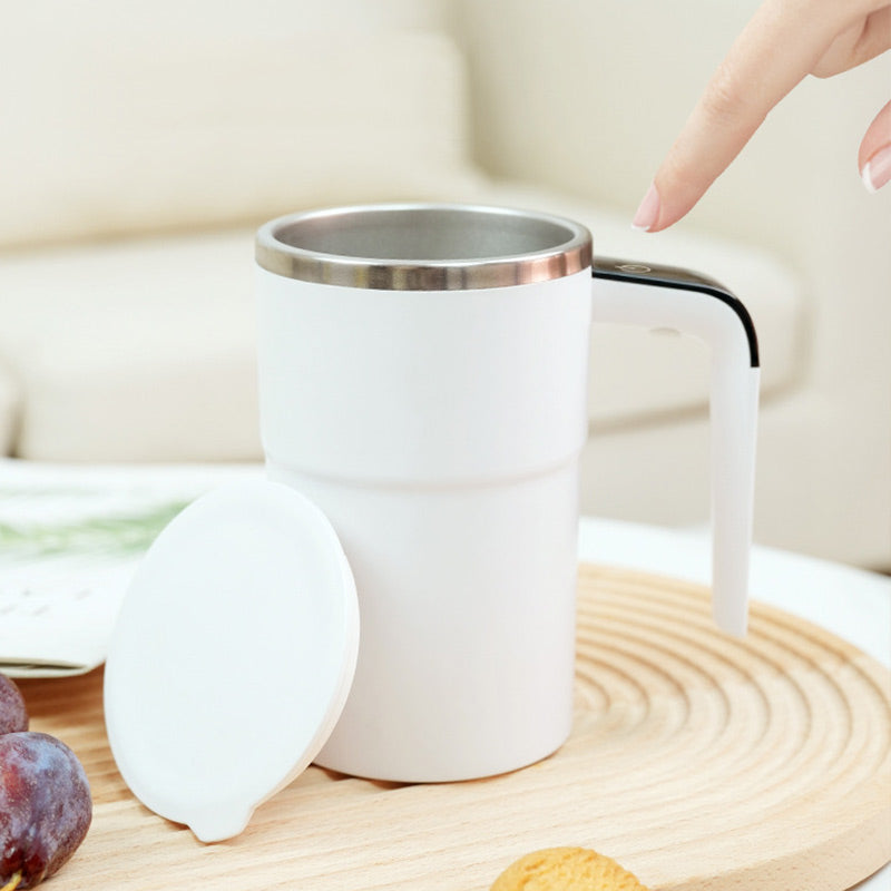 Ensemble de mug à café à mélange magnétique automatique rechargeable
