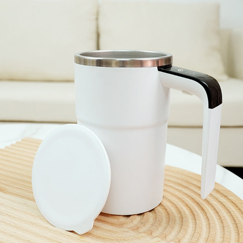 Ensemble de mug à café à mélange magnétique automatique rechargeable