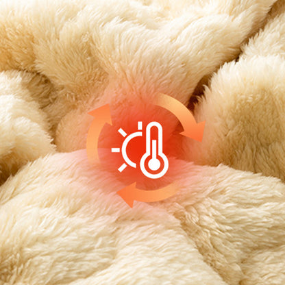 Pantalon imperméable et coupe-vent pour homme, doublé de peluche douillette