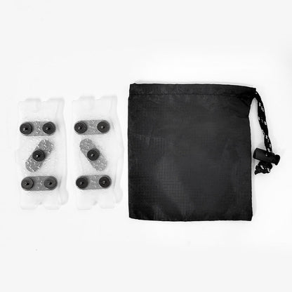 🧤 50% DE RÉDUCTION AUJOURD'HUI! ✨ Couvre-chaussures Antidérapants à 5 Griffes pour l'Extérieur - Semelle en Caoutchouc avec Griffes Réglables pour Randonnée & Glace ❄️🥾