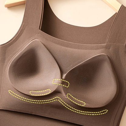 Débardeur Femme Ultra Confortable 😌 à Encollure U | Avec Soutien-gorge Intégré pour un Look Parfait 💫✨