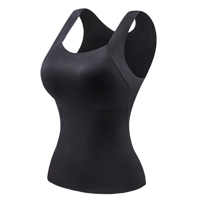 Débardeur Femme Ultra Confortable 😌 à Encollure U | Avec Soutien-gorge Intégré pour un Look Parfait 💫✨