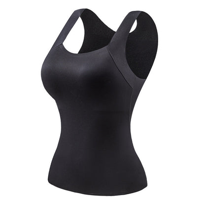 Débardeur Femme Ultra Confortable 😌 à Encollure U | Avec Soutien-gorge Intégré pour un Look Parfait 💫✨