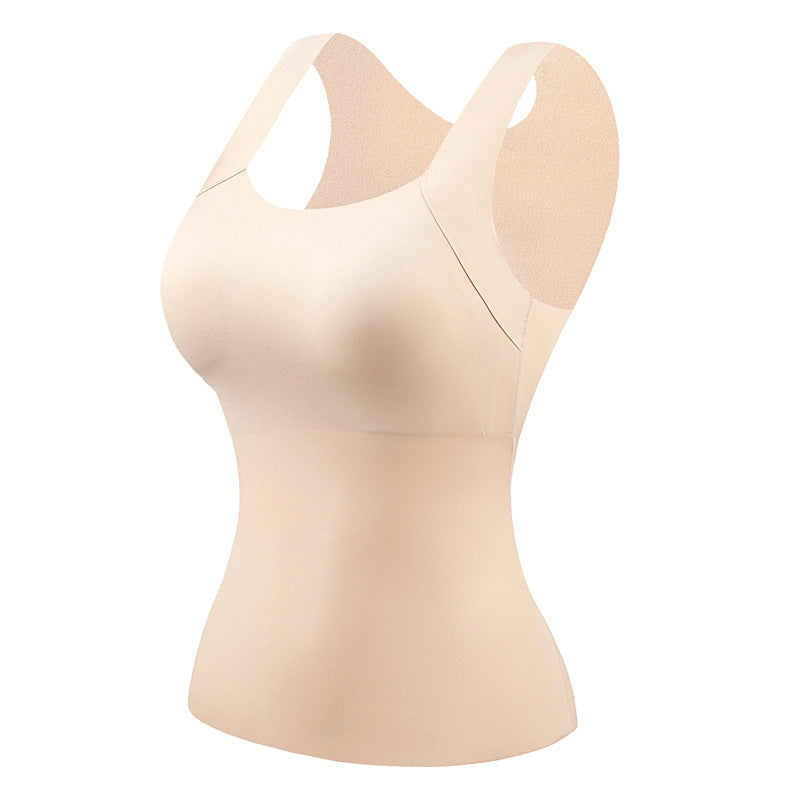 Débardeur Femme Ultra Confortable 😌 à Encollure U | Avec Soutien-gorge Intégré pour un Look Parfait 💫✨