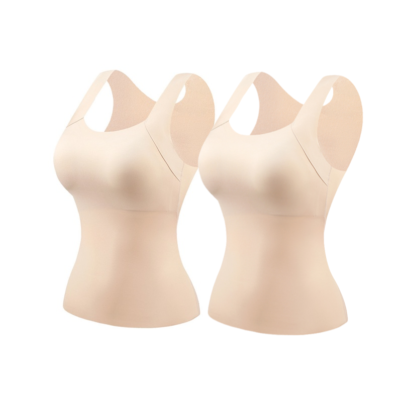 Débardeur Femme Ultra Confortable 😌 à Encollure U | Avec Soutien-gorge Intégré pour un Look Parfait 💫✨