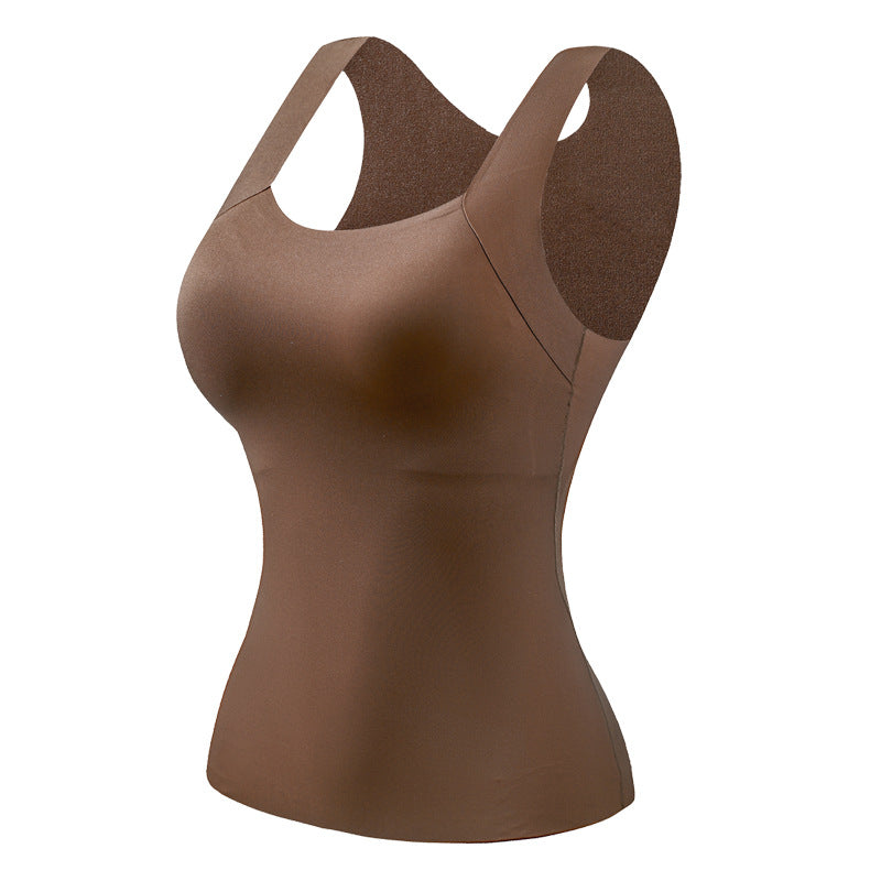 Débardeur Femme Ultra Confortable 😌 à Encollure U | Avec Soutien-gorge Intégré pour un Look Parfait 💫✨