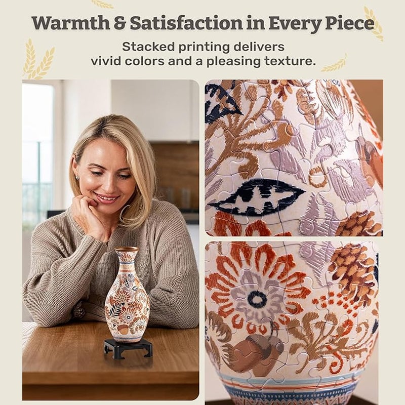 🎄Vase 3D Art Puzzle