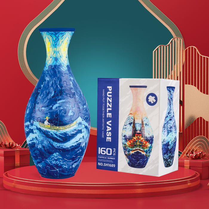 🎄Vase 3D Art Puzzle