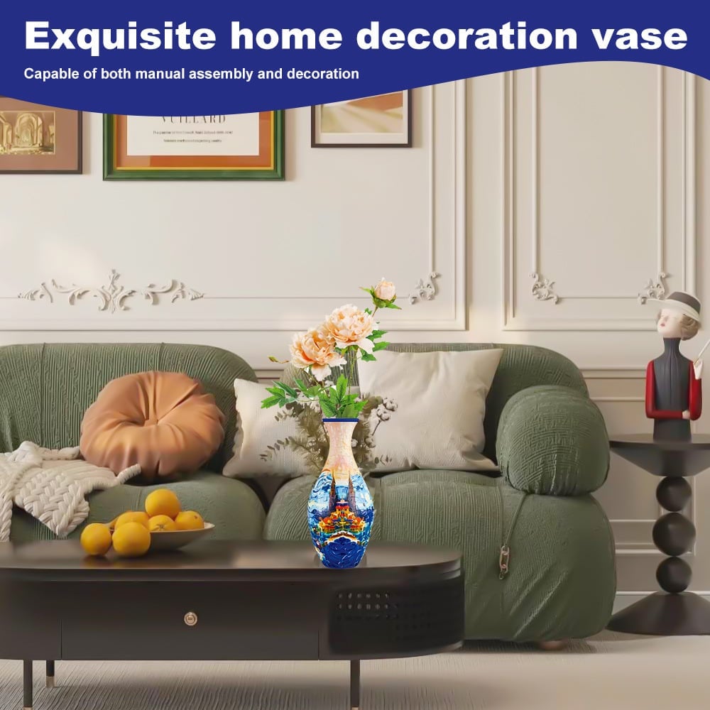 🎄Vase 3D Art Puzzle