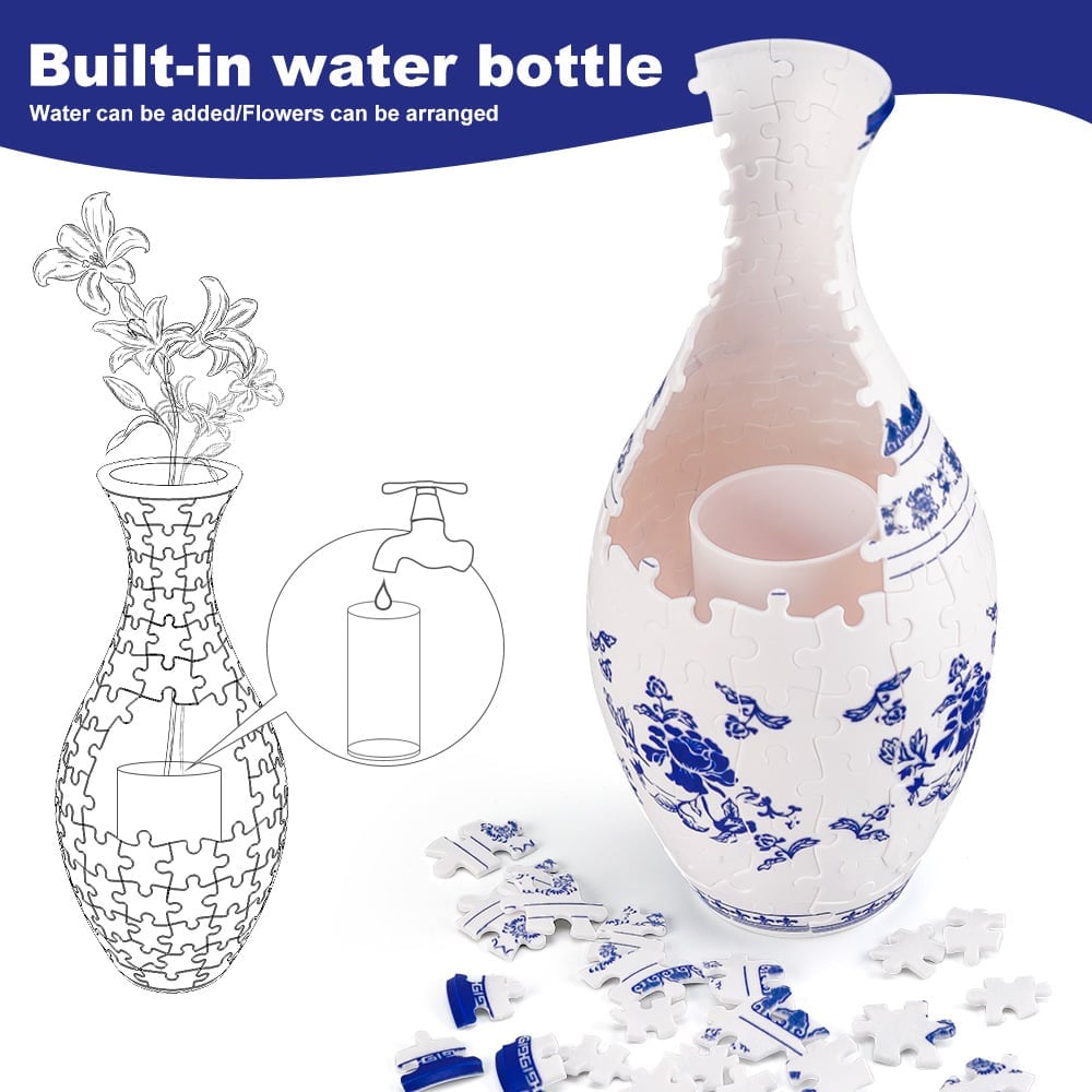 🎄Vase 3D Art Puzzle