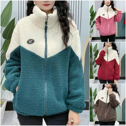 Veste d’hiver douce et chaude