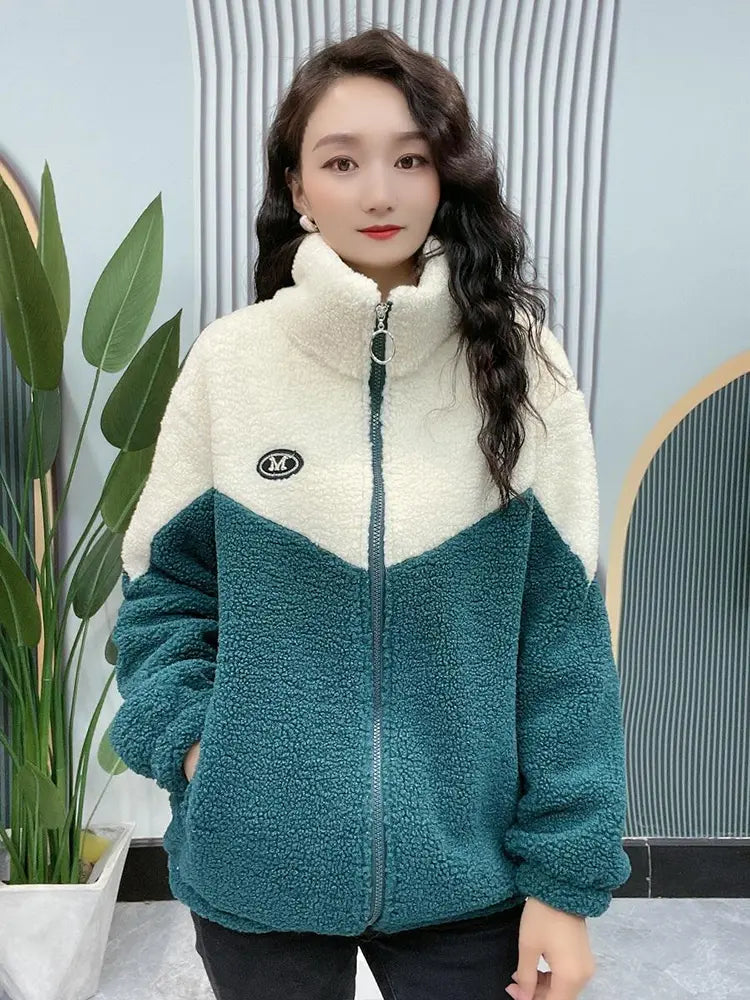 Veste d’hiver douce et chaude
