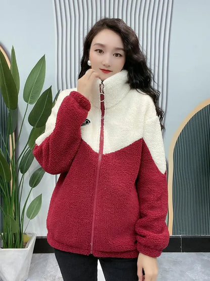 Veste d’hiver douce et chaude