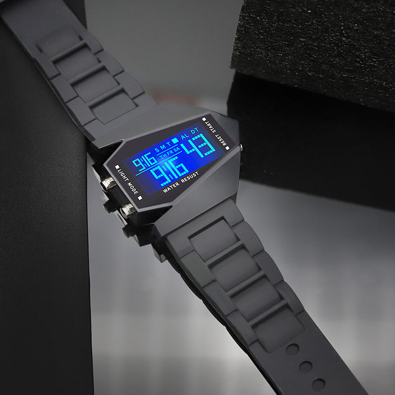 ⌚ 50% DE RÉDUCTION ! ✈️ Montre Pilote LED Créative – Style Futuriste, Affichage Lumineux & Parfaite pour Cadeau Trendy 2026 ✨