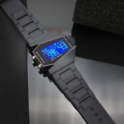 ⌚ 50% DE RÉDUCTION ! ✈️ Montre Pilote LED Créative – Style Futuriste, Affichage Lumineux & Parfaite pour Cadeau Trendy 2026 ✨