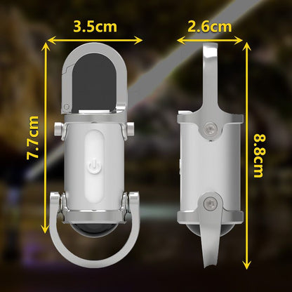 🔥 Vente chaude 55% de réduction 🔥 1200lm super lumineux Mini porte - clés lampe de poche étanche