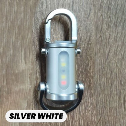 🔥 Vente chaude 55% de réduction 🔥 1200lm super lumineux Mini porte - clés lampe de poche étanche