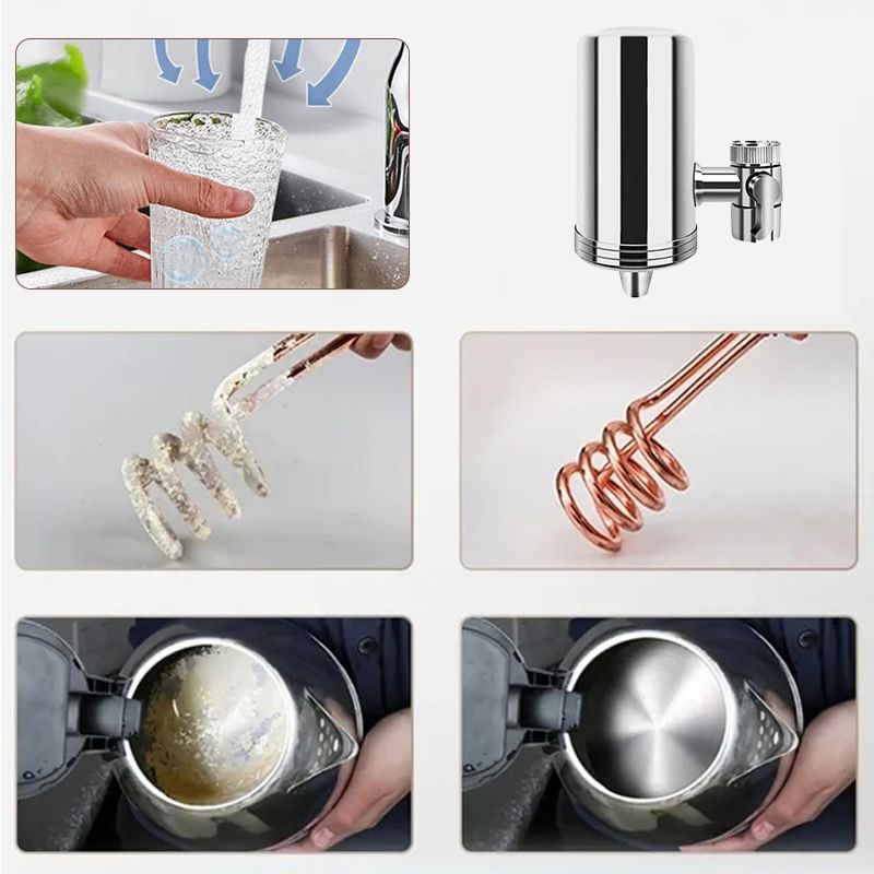🔥 62% DE RÉDUCTION LIMITÉE ! ✨ Purificateur Robinet Direct-Boire - Installation Sans Outil, Filtration 6 Mois, Design Économique 💧⚡