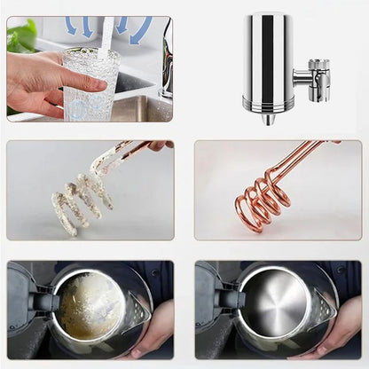 🔥 62% DE RÉDUCTION LIMITÉE ! ✨ Purificateur Robinet Direct-Boire - Installation Sans Outil, Filtration 6 Mois, Design Économique 💧⚡