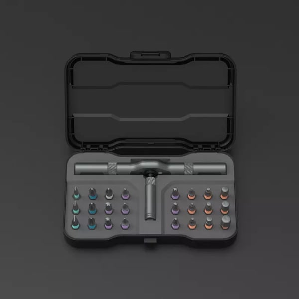 🔩50% de réduction 🛠️ Jeu de Tournevis 24-en-1 – Magnétique, Compact & Portable, Idéal pour Réparations et Bricolage 🔧📦