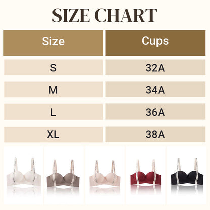 Soutien-gorge Push-up Sans Armature pour Femme